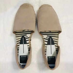 Dolce Vita Tan D’orsay platform espadrille flats